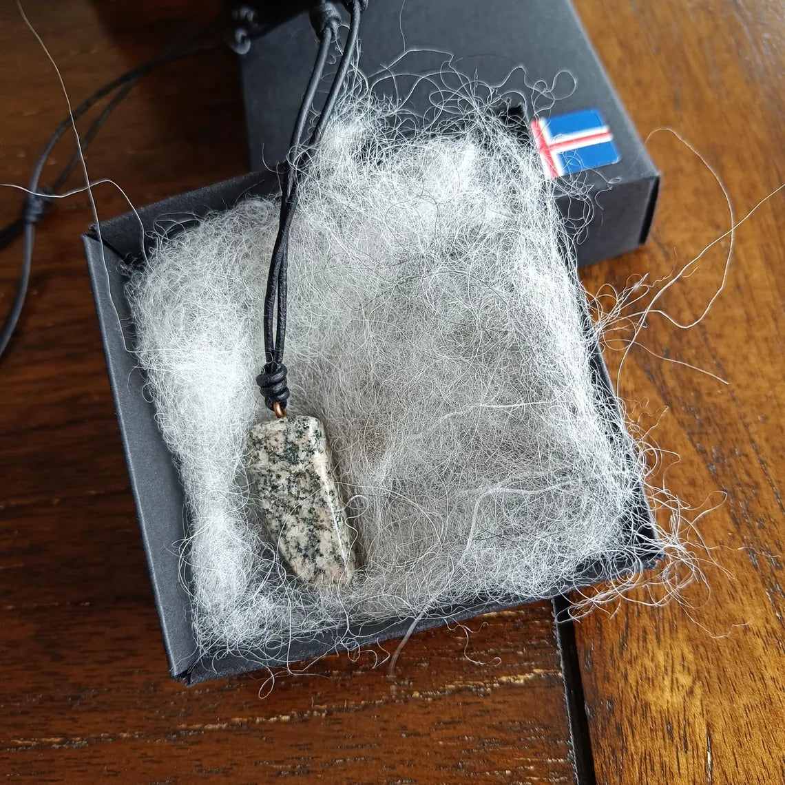 Iceland Rhyolite Volcanic Rock Necklace